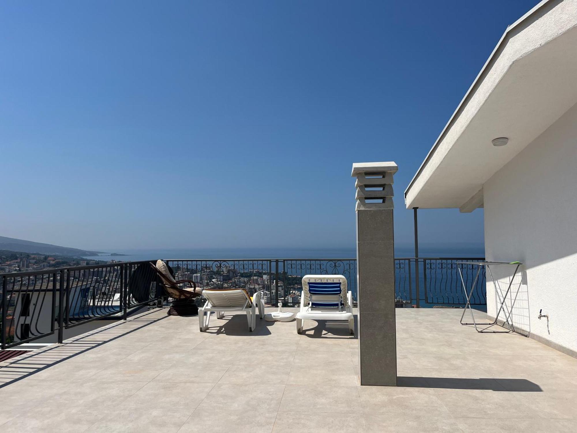 Apartment Light House Dobra Voda Esterno foto