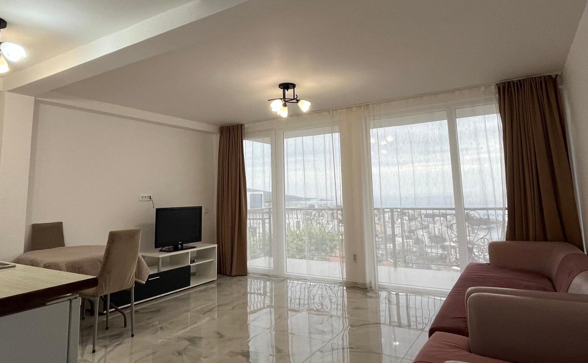Apartment Light House Dobra Voda Esterno foto